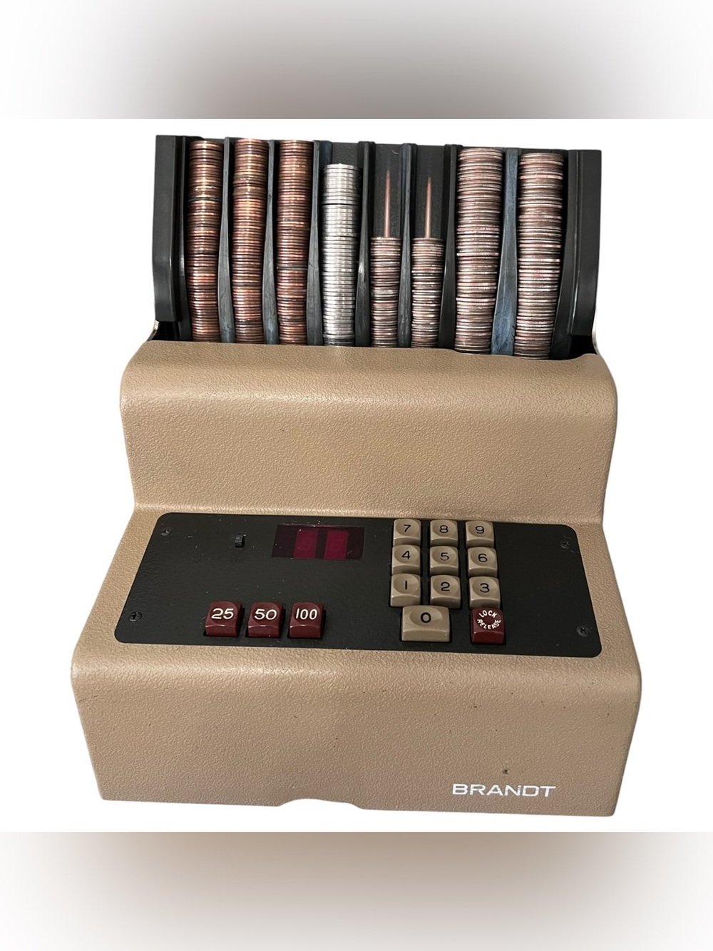 VTG Brandt Electronic Cashier Coin Payer/Dispenser Model 570 Tested/Fully Works